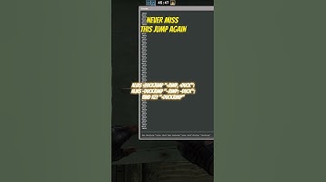 NEVER MISS THIS JUMP AGAIN ON DUST 2 #shorts #csgo