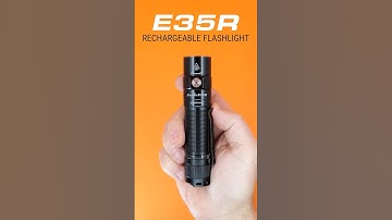 Fenix E35R Rechargeable Flashlight - Maximum 3100 Lumens - Compact Size