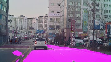 Free Road Detection using simple segmentation CNN model