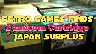 Vintage Famicom Cartridge Found At Japan Surplus