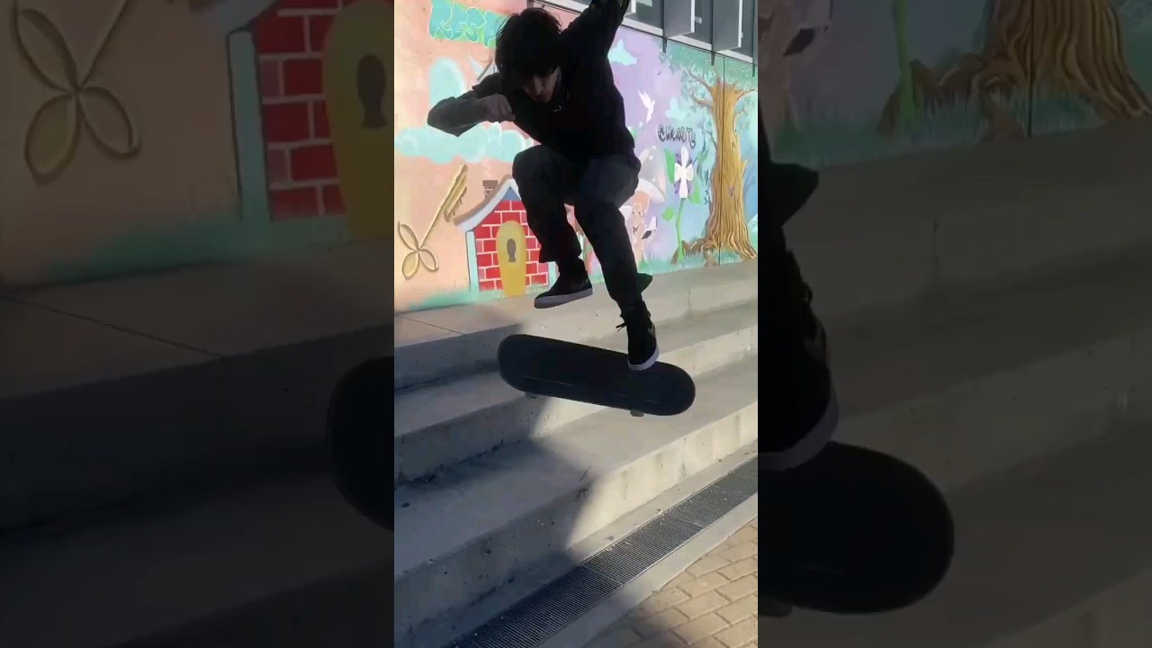📲Tre Flip Off The 3 Block📙
