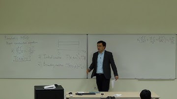 Computational Physics Lecture 27, Finite-Difference Methods for Parabolic PDEs