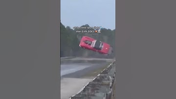 C2 Corvette Takes flight #dragracing #dragster #dragrace #shorts