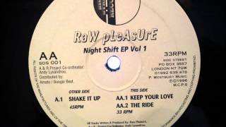 RAW PLEASURE - NIGHT SHIFT EP VOL 1 - SHAKE IT UP