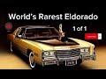 World’s Rarest Eldorado - 1 of 1! 😳