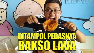 Nyobain Bakso Lava di Bakso Rusuk Joss Cabang Karawang