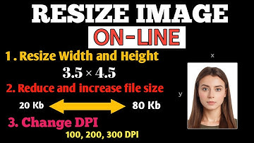 Resize image online || Resize image 100 DPI || how to Resize image in 3.5 x 4.5 size #imageresize
