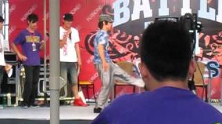 20100918 BATTLE ISM POPPIN 16強 POPPIN誠 vs 小龍