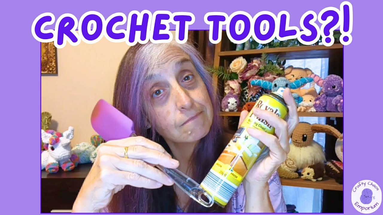 Инструменты для вязания крючком, которые у вас уже есть дома! (Я использую вот эти)