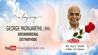 FUNERAL SERVICE OF GEORGE PADINJARETHIL (101) KOCHUKOICKAL, SEETHATHODE