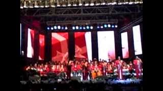 Dennis Edwards and Houston Singing My Girl At Mayor's Holiday Celebration