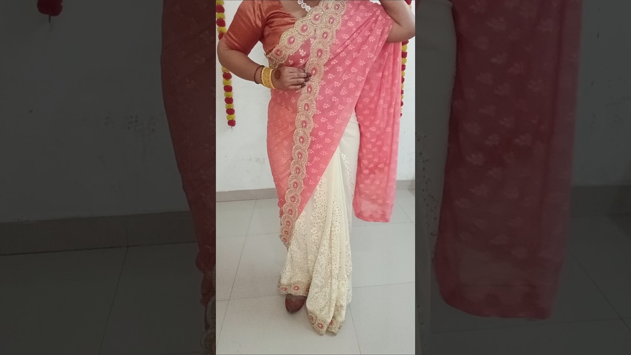 Very easy pallu pleating tricks for beginners 😍✅