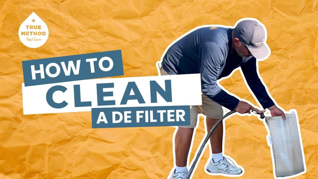 How To Clean A DE Filter - YouTube
