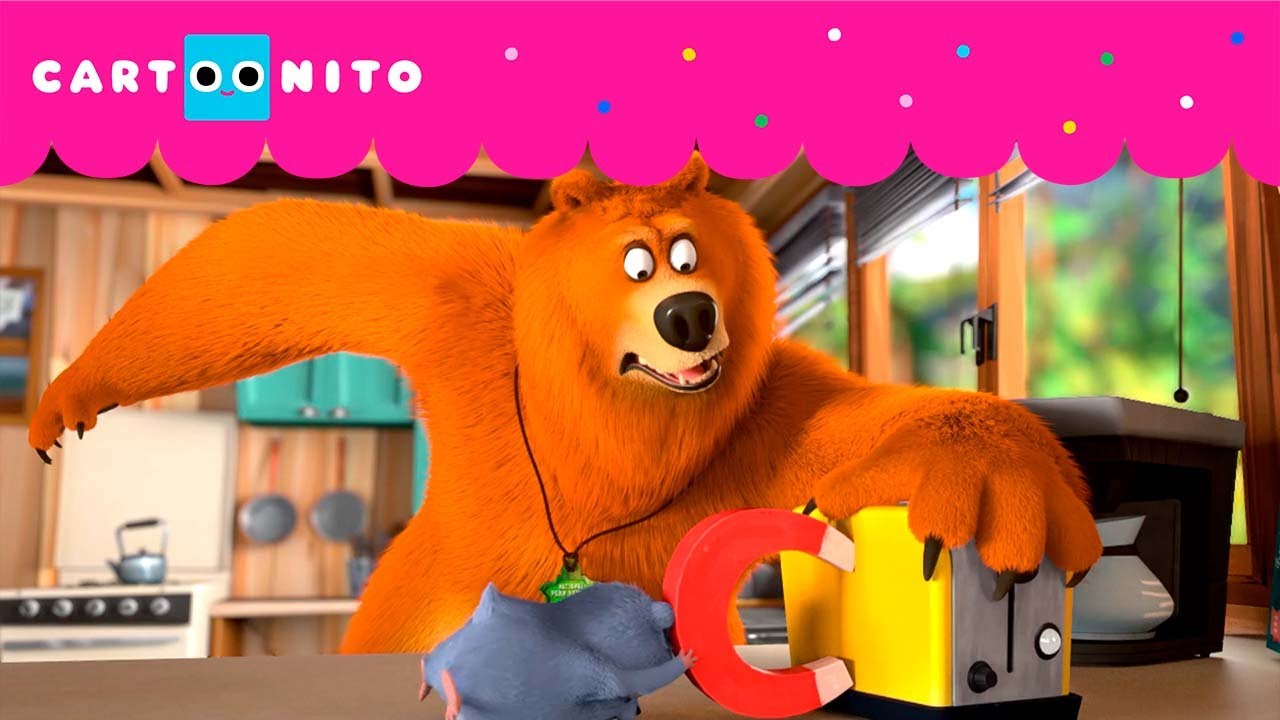 GRIZZY FAZ UMA DESCOBERTA MAGNÉTICA | GRIZZY & THE LEMMINGS ...