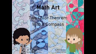 Math Art - Two Color Theorem With a Compass