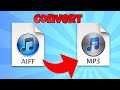 How To Convert Aiff To Mp3 