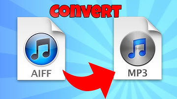 how to convert aiff to mp3