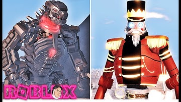 Nutcracker Jet Jaguar vs Mecha Godzilla Battle | Kaiju Universe