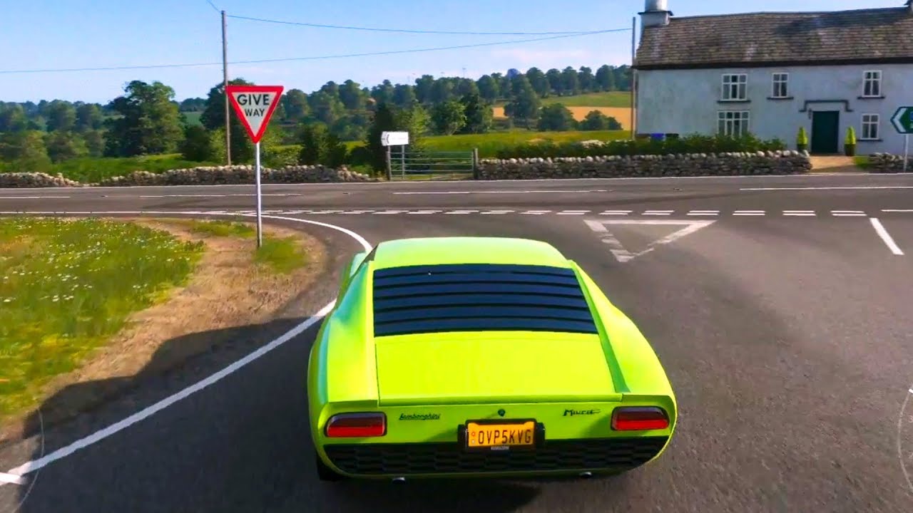 lamborghini miura forza horizon 4