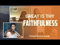 Great is thy faithfulness  instrumental cover