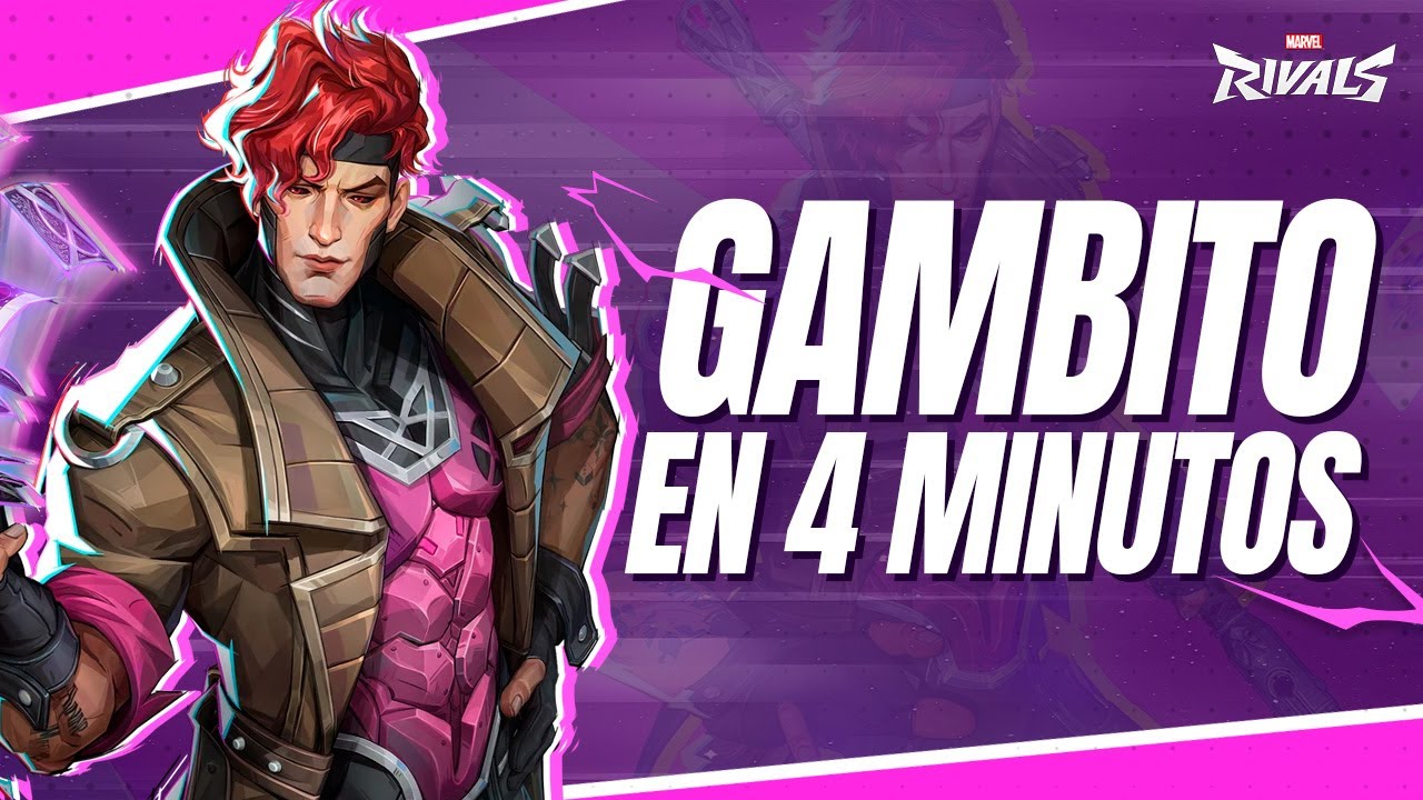 GAMBITO EN 4 MINUTOS | Gambito guía, Gambito tutorial - Marvel Rivals ...