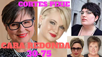 ¿Los cortes pixie sientan bien a las caras gordas?