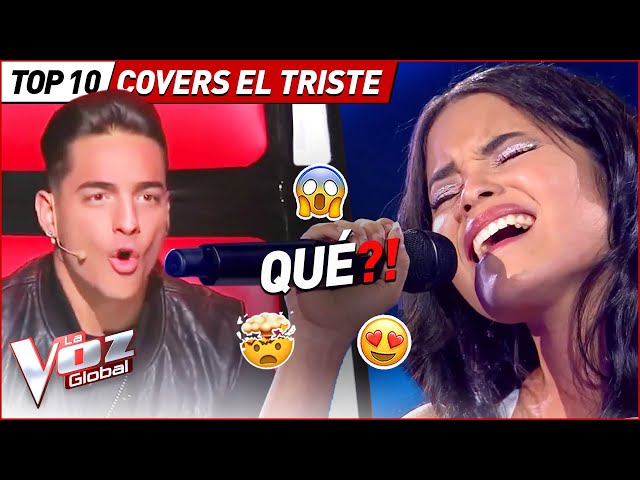 Most Amazing EL TRISTE Covers on The Voice class=