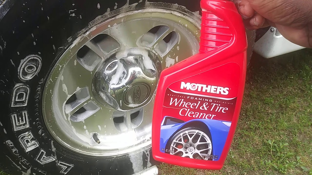 Mothers wheel & tire cleaner another cheap very powerful cleaner at Wal
