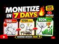 Monetize In 7 Days? Mobile Se Stickman Video Kaise Banaye (Full Tutorial 2026)
