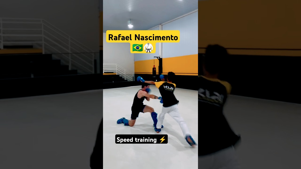 Rafael Nascimento🇧🇷 kumite speed training⚡🥊|| wkf kumite training 🦾👊|