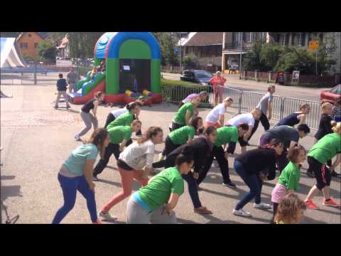 SUVA Flashmob oensingen.bewegt 2014