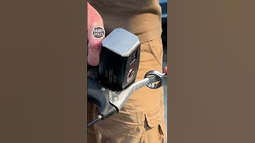 Hammer and Wrench Power! A Trick with a Bike Brake Handle! #bike #fix