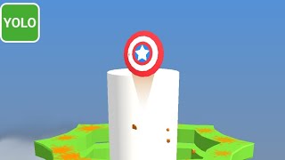 "Stack Ball Level 100+ – Ultimate Pro Gameplay!" #stackball #gameplay #live