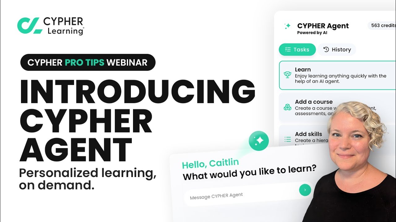 Introducing CYPHER Agent: Personalized learning, on demand using AI ...