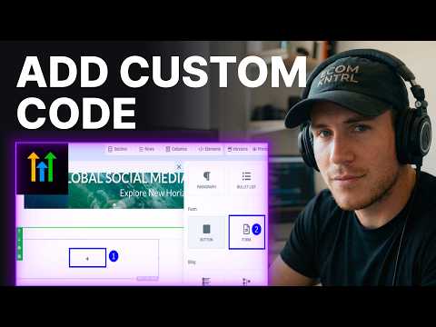 How to Add Custom Code in GoHighLevel Form Builder (2026) | Step By Step Setup