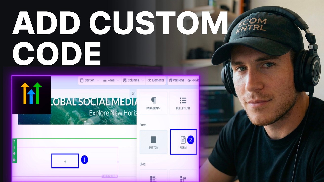 Code Level Forms How to Add Custom Code in GoHighLevel Form Builder (2026) | Step By ...