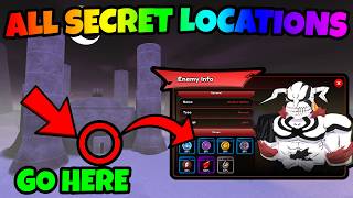 How To Find All Secret Boss Locations In Anime Ghosts