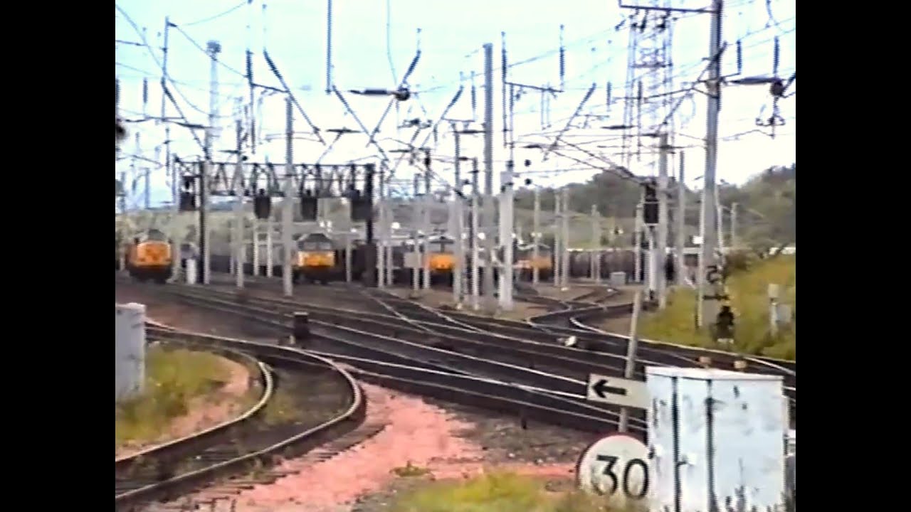 A Cavalcade of Traction at Mossend Yard