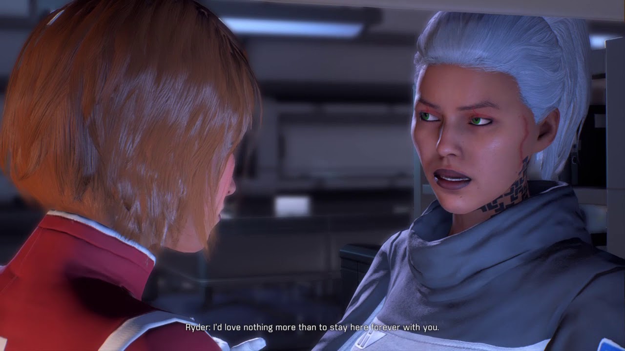 Suvi Anwar Romance Nexus Scene Mass Effect Andromeda