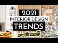 TOP INTERIOR DESIGN TRENDS 2021 - summer update! ☀️