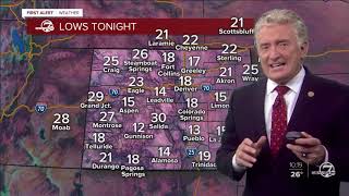 Snow will end tonight, but return Sunday!