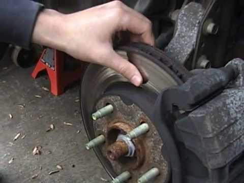 How to Inspect and Replace the Disc Brake Pads and Rotor on a 2003