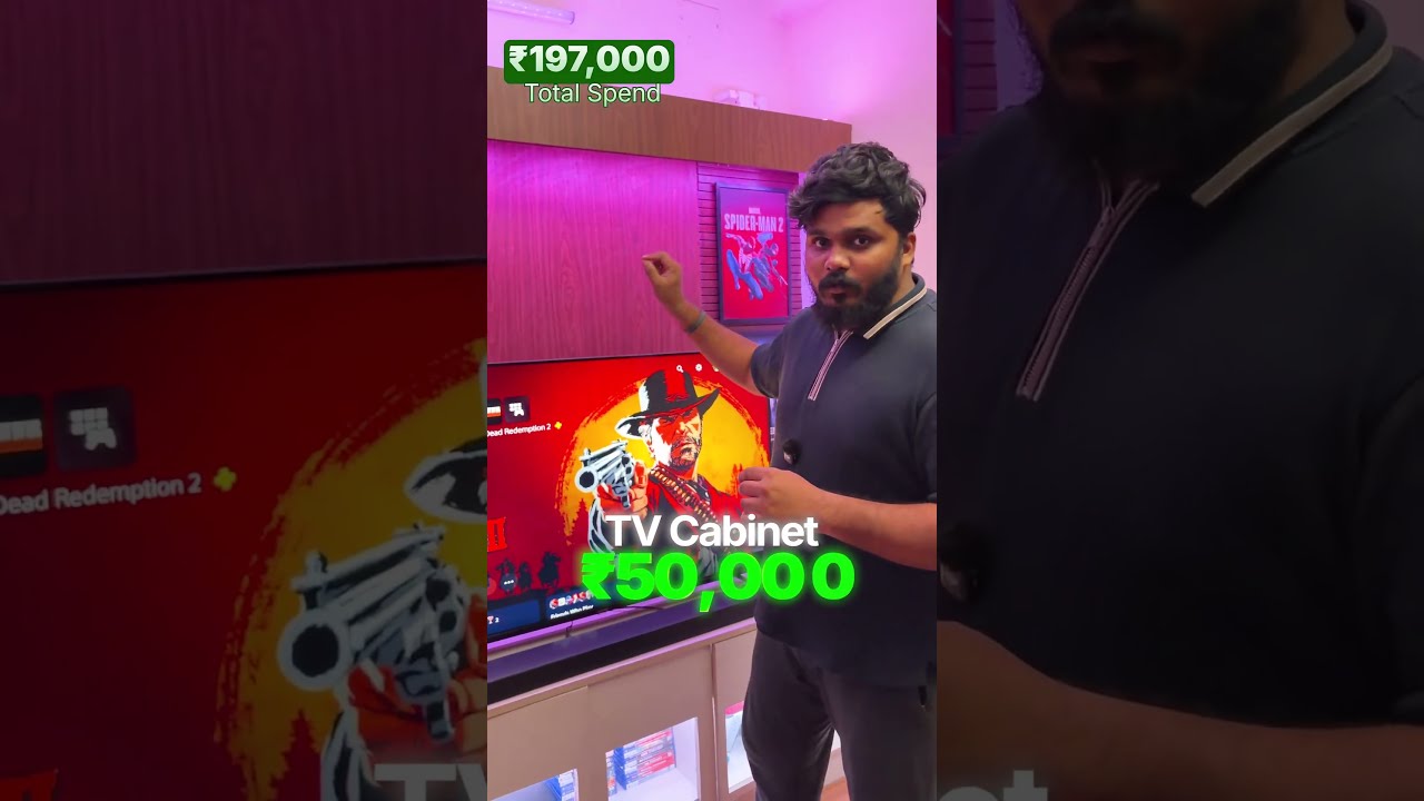 My ₹4,50,000 Ultimate PS5 Gaming Setup 🔥 Vera level Gaming Experience. #playstation5 #ps5