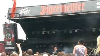 Chimaira - Black Heart (with mud sliding) - Mayhem Festival - 07/31/2010