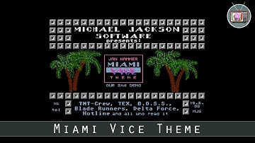 Miami Vice Theme by Michael Jackson Software, 1988 | Atari ST Music Demo