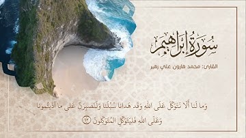 القارئ : محمد هارون | سورة إبراهيم