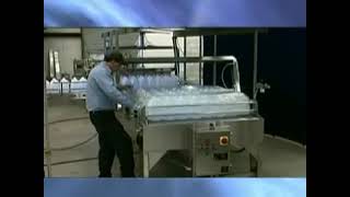 BID ON EQUIPMENT: Item 401338 - CUSTOM METAL DESIGNS Semi-Auto Empty Bottle Debagging Table