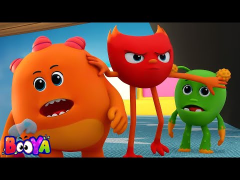 Могучий Красный комедийный эпизод и другие мультфильмы для детей