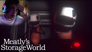 The Creator of Bendy Made Another Horror Game | Meatly's Storage World (Full Walkthrough)