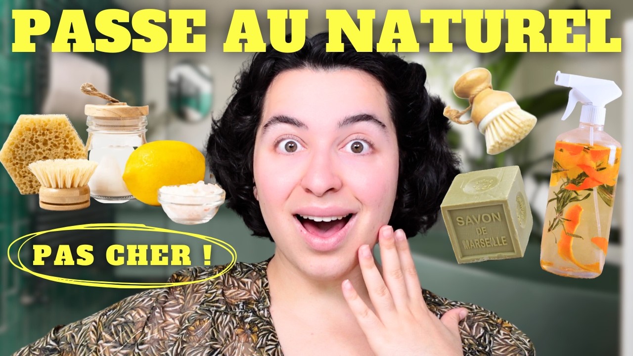 MÉNAGE 100% NATUREL : 5 RECETTES MAGIQUES POUR TOUTE LA MAISON I DIY petit budget, facile & rapide
